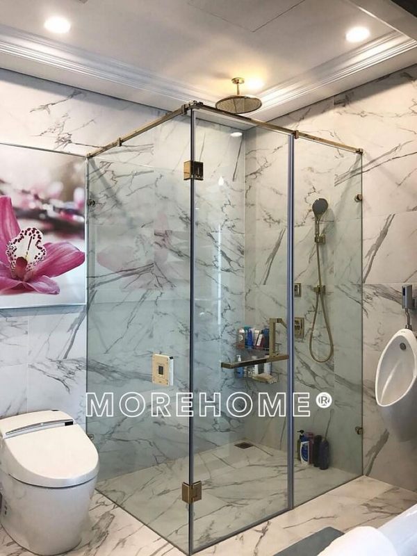 Cabin phòng tắm kính cường lực cho biệt thự ciputra